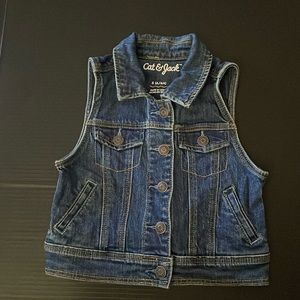 Girls Jean vest